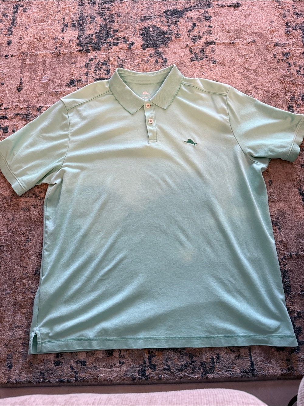 Tommy Bahama Light Mint Green Polo Shirt